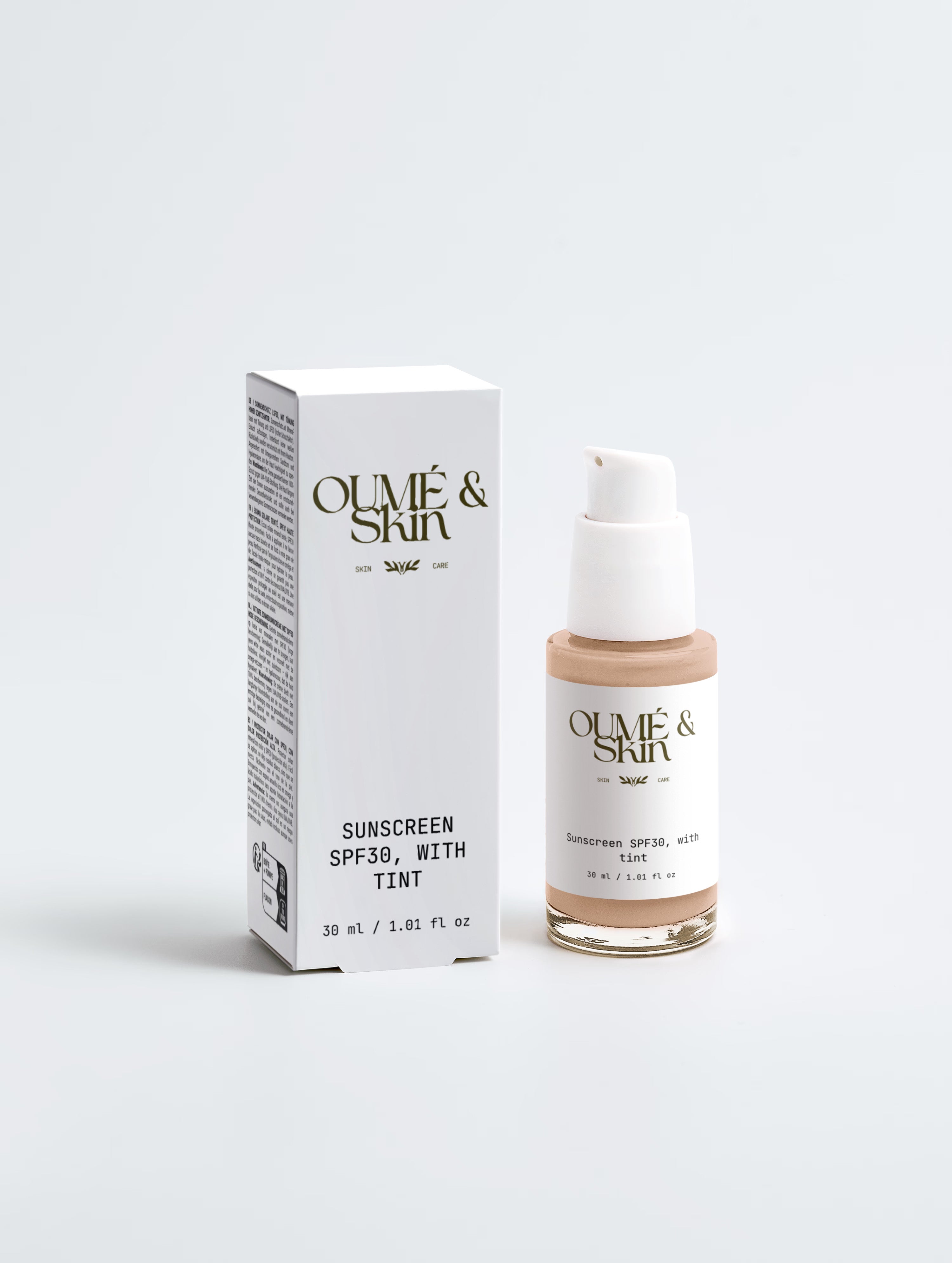 Sunscreen SPF30, with tint